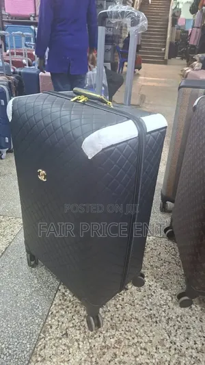 Original Chanel Suitcases. Large Size. ( Black)