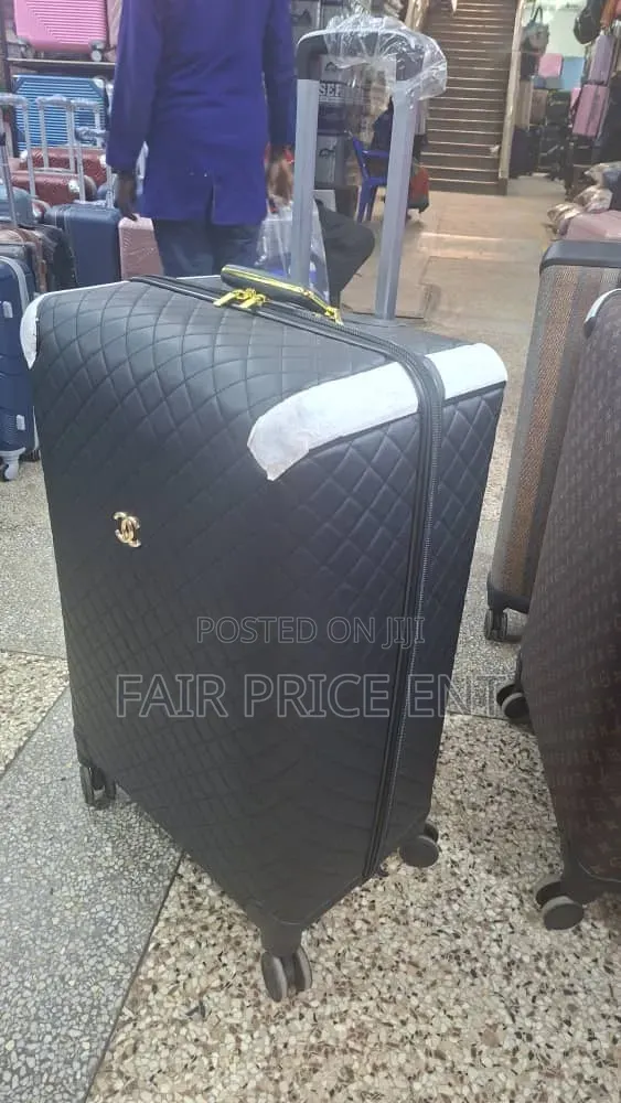 Original Chanel Suitcases. Large Size. ( Black)