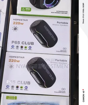 Hopestar P65 Club Portable Wireless Speaker 220W Output .