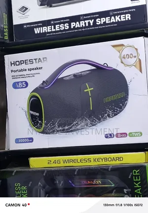 The Hopestar A85 Is a 400W Portable Bluetooth Party Speaker.