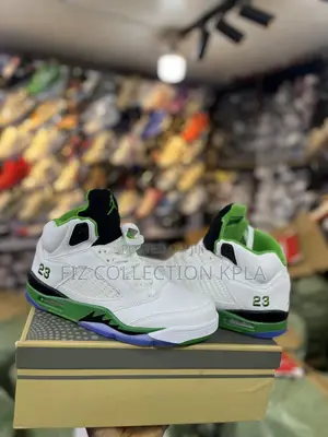 Nike Air Jordan 5 Retro Lucky Green Sneakers