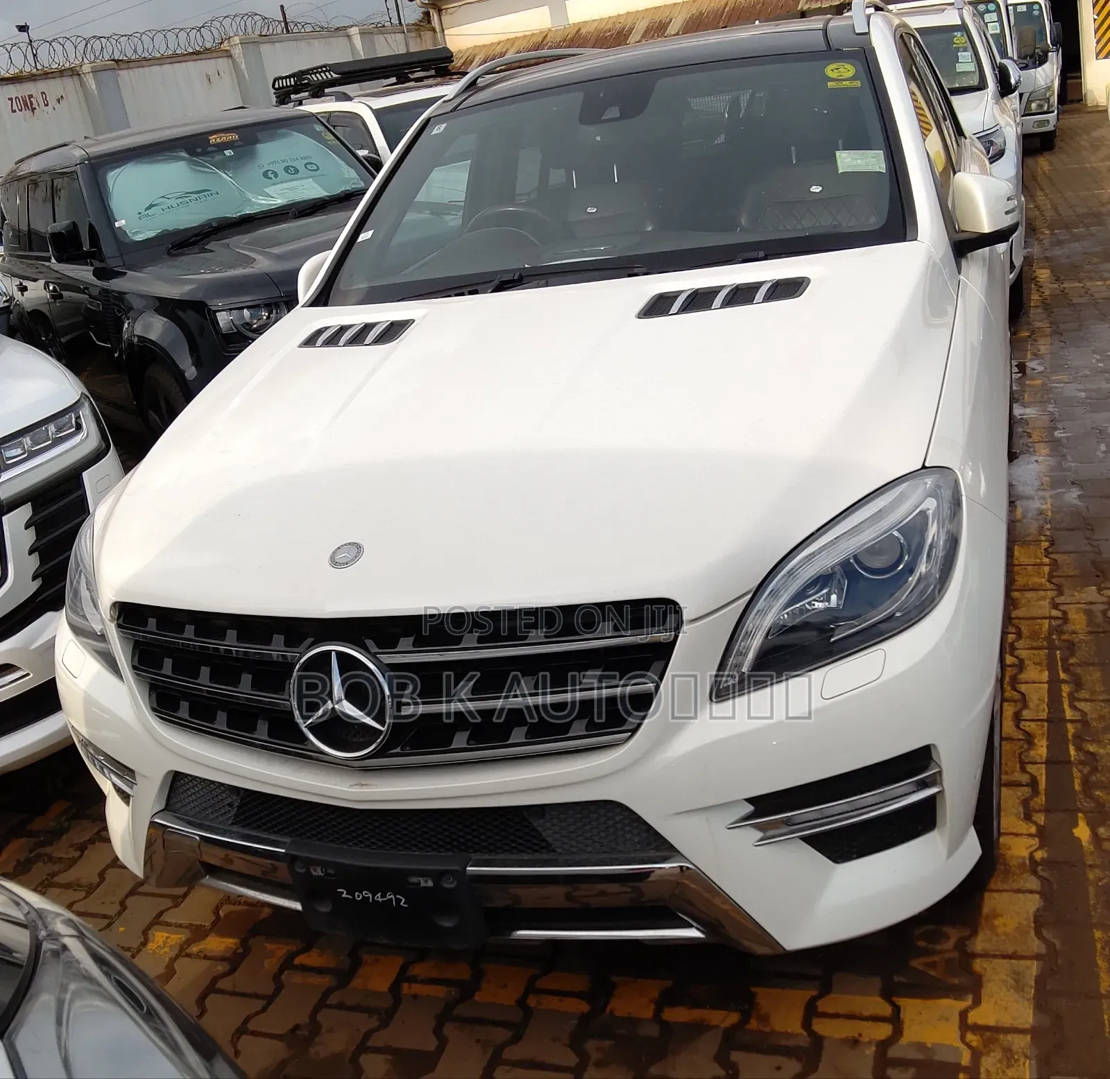Mercedes-Benz M Class ML 350 4Matic 2013 White
