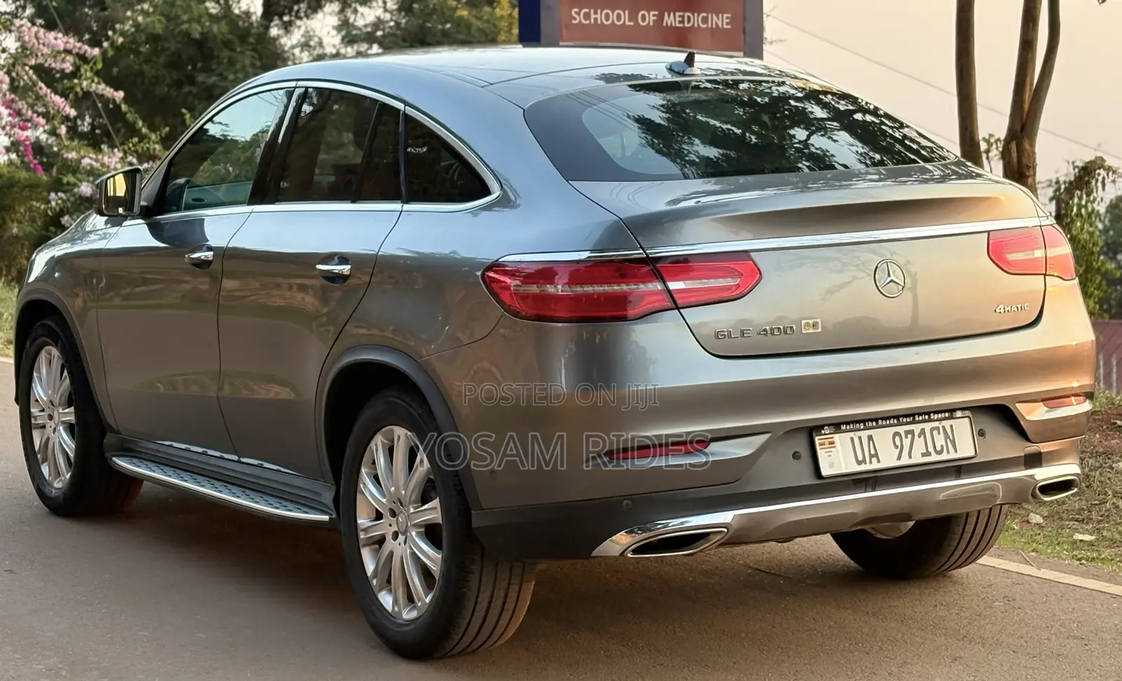 Mercedes-Benz GLE-Class GLE 400 4MATIC 2017 Gray