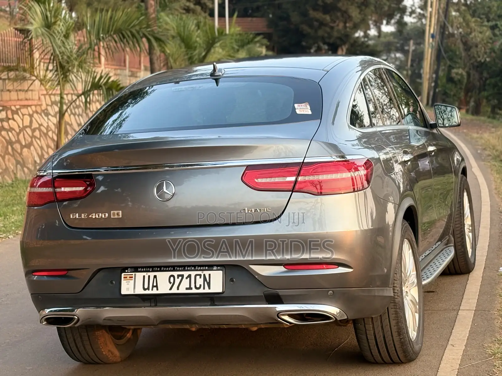 Mercedes-Benz GLE-Class GLE 400 4MATIC 2017 Gray