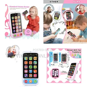 Baby Phone Toy, Baby Toy Phones That Can Touch and Slide, Children's