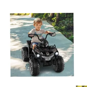 Kids ATV, 12V Battery Powered Electric Vehicle W/ Music, Headlights