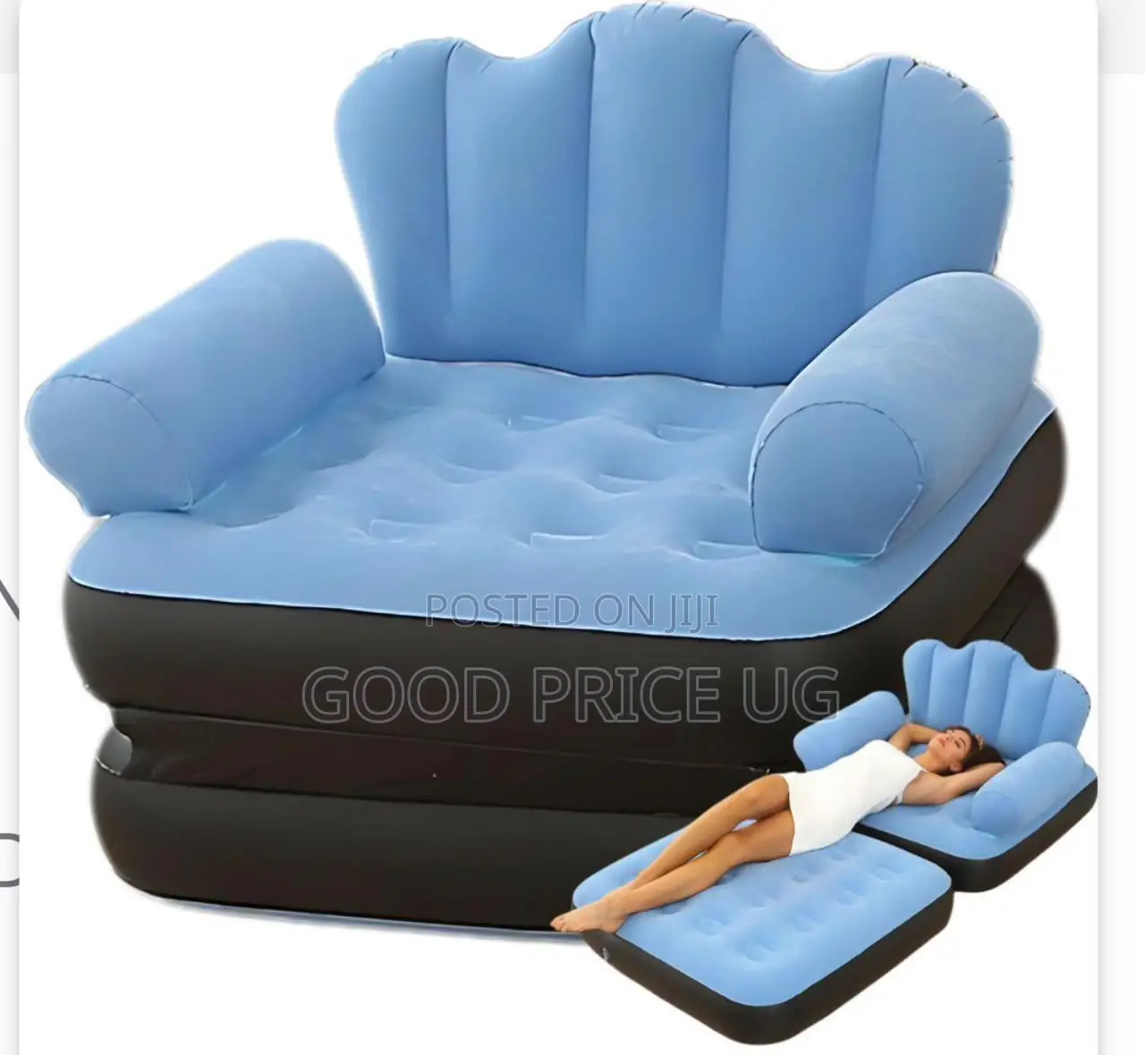 2-in-1 Multifunctional Inflatable Sofa Bed