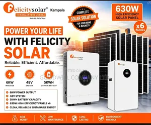 5kwh 6kva 48v Felicity Hybrid Complete Solar System