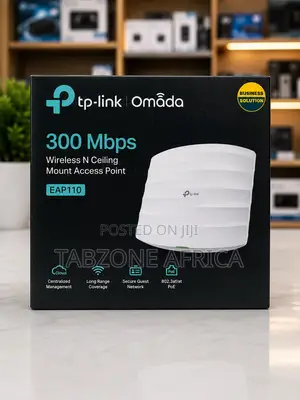 TP-Link Omada EAP110 300Mbps Ceiling Mount Wireless Access Point
