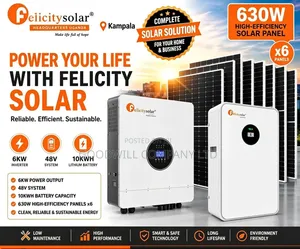 10kwh 6kva 48v Felicity Hybrid Complete Solar System