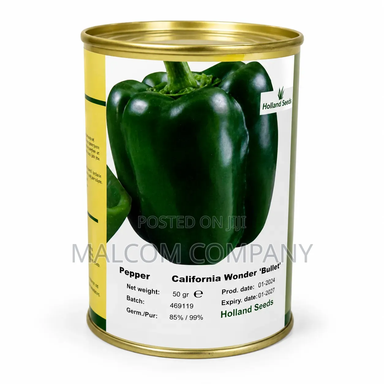 Green Pepper Califoonia Wonder 50g