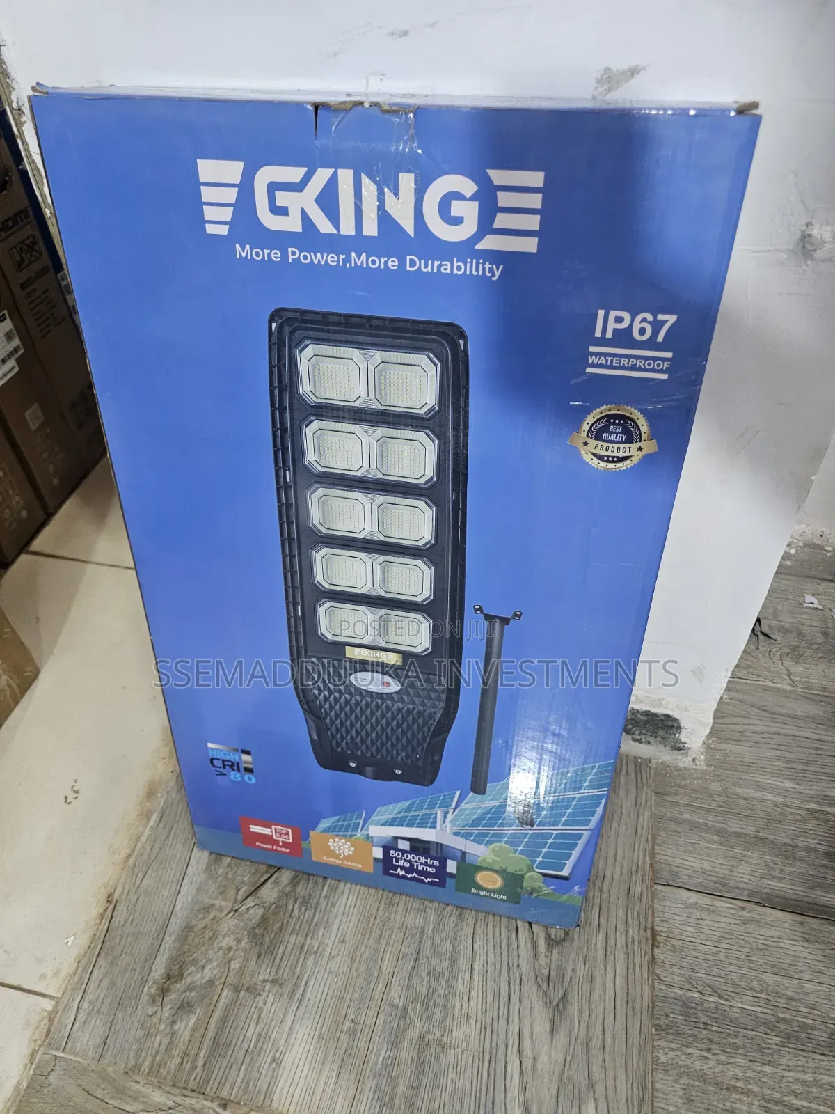 G King 600w Solar Light
