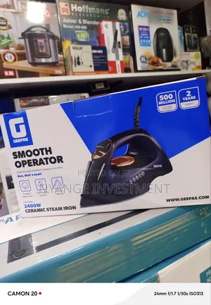 Geepas 2400W Ceramic Steam Iron, Model GSI7703N