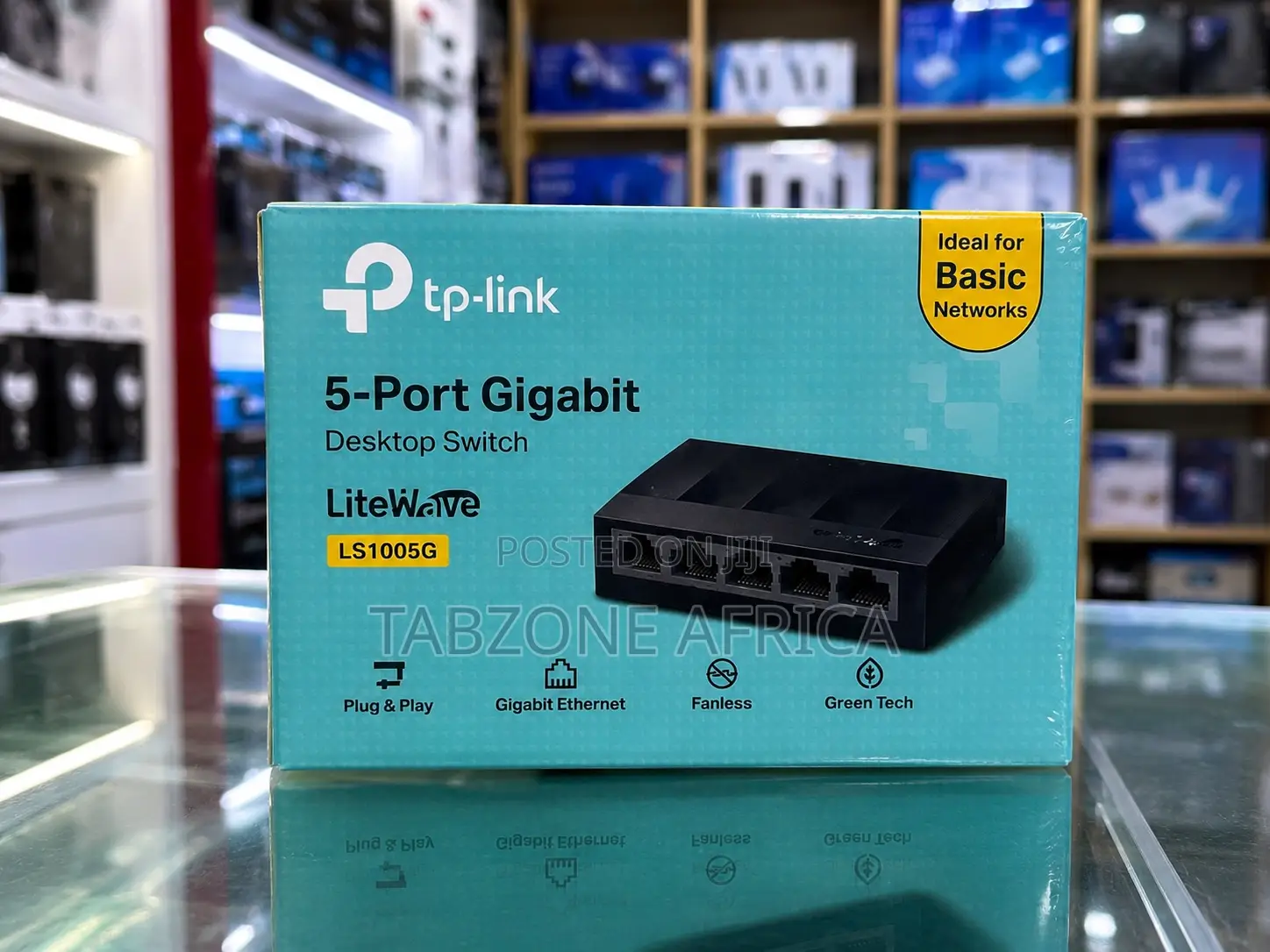 TP-Link LiteWave LS1005G 5-Port Gigabit Desktop Ethernet Switch
