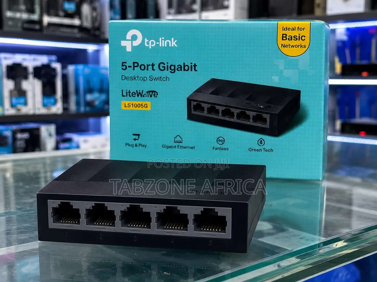 TP-Link LiteWave LS1005G 5-Port Gigabit Desktop Ethernet Switch