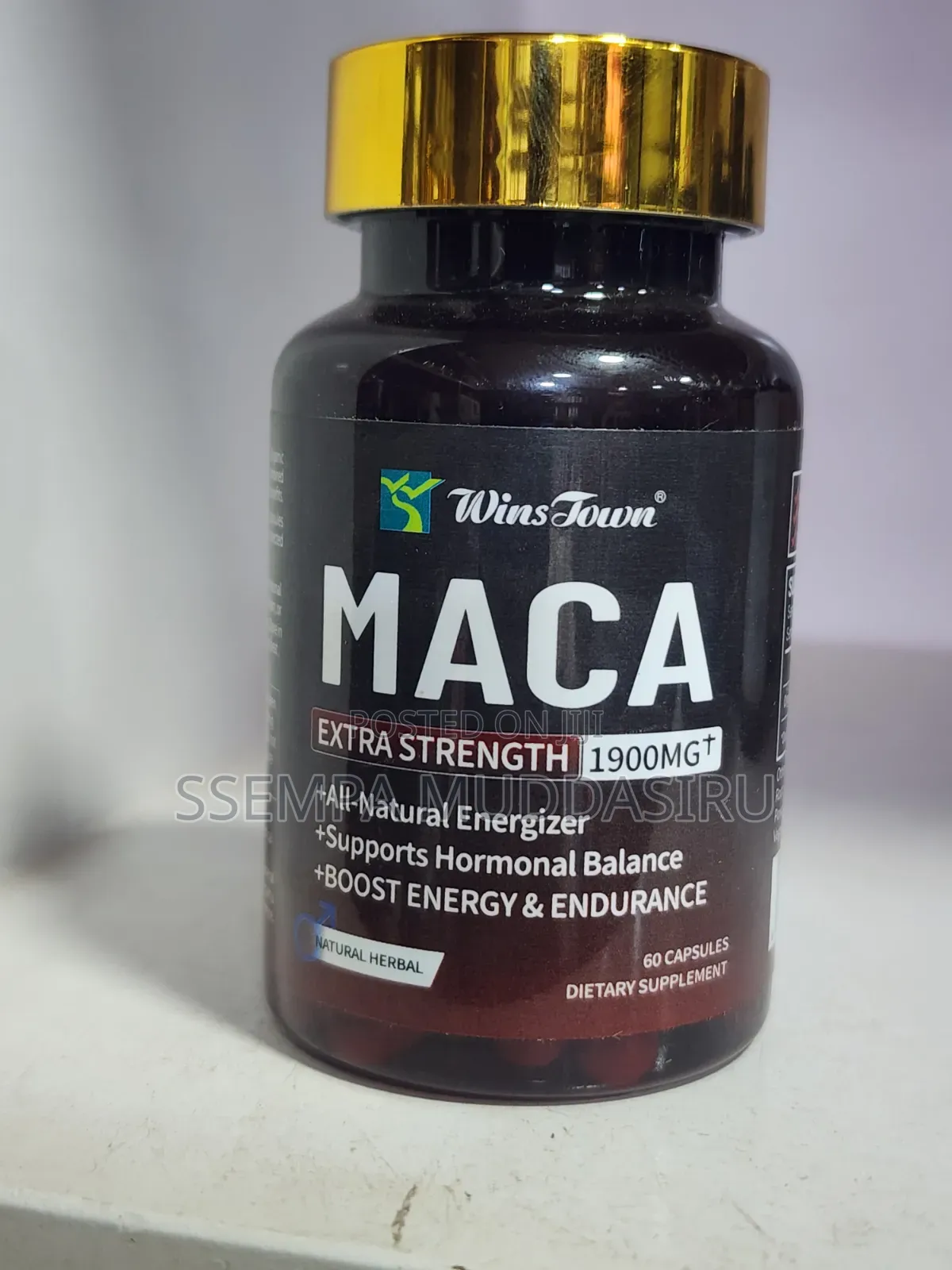 Maca Extra Strength 1900mg+,60 Capsules Dietry Supplement