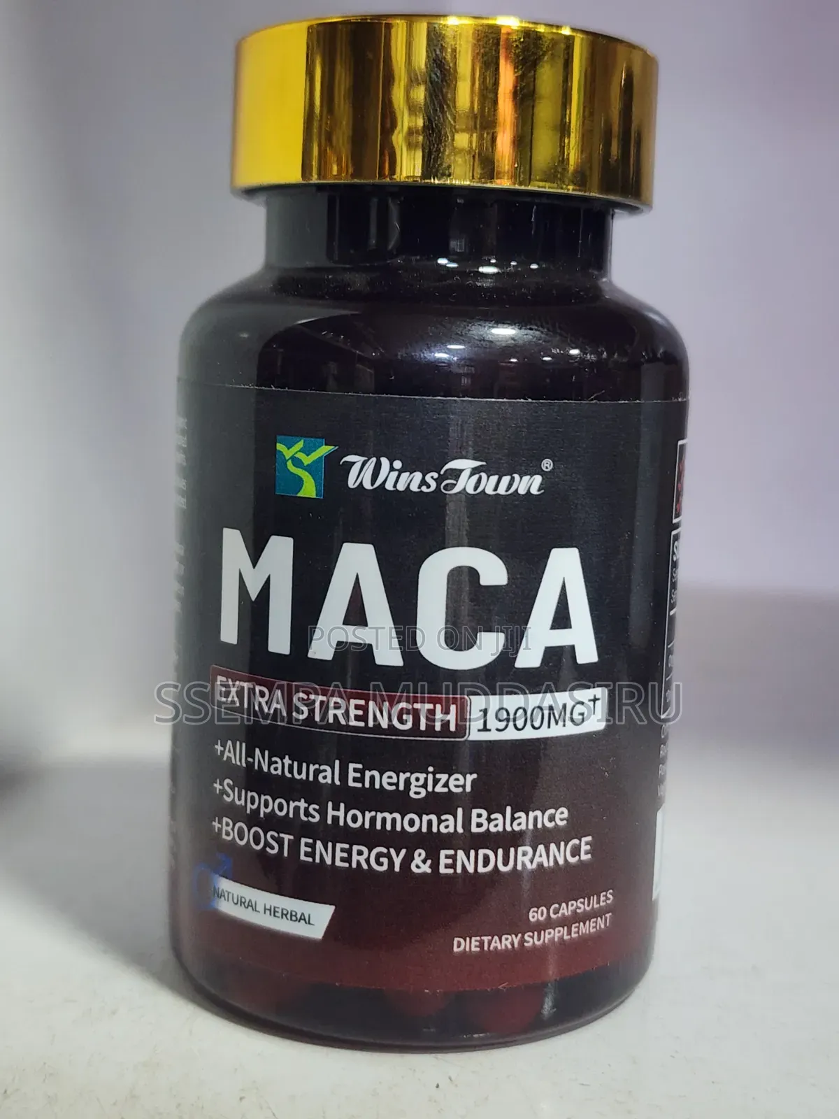Maca Extra Strength 1900mg+,60 Capsules Dietry Supplement