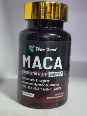 Maca Extra Strength 1900mg+,60 Capsules Dietry Supplement