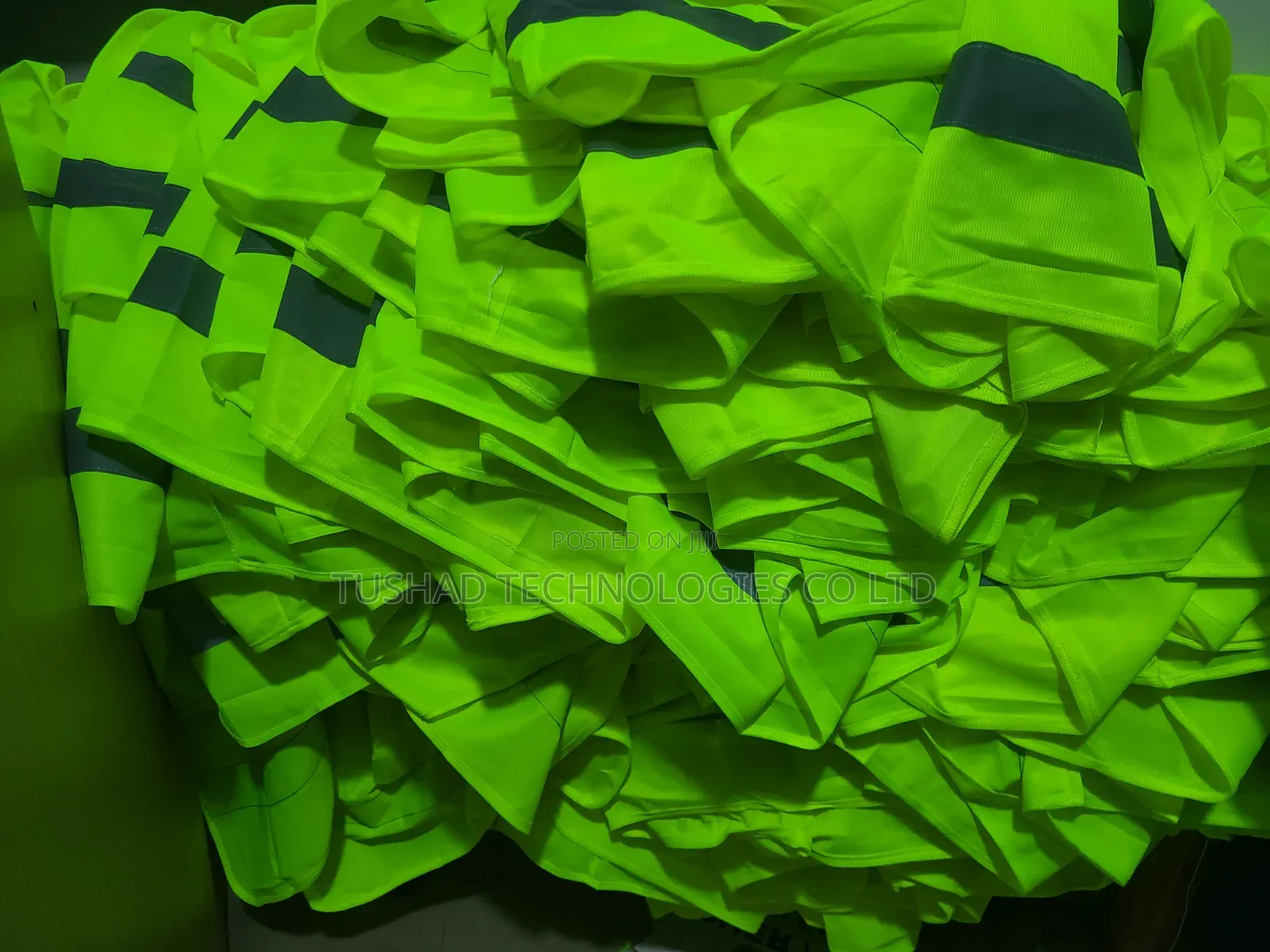 Branded Reflector Vests (Bulk Only - 100+ Pieces)