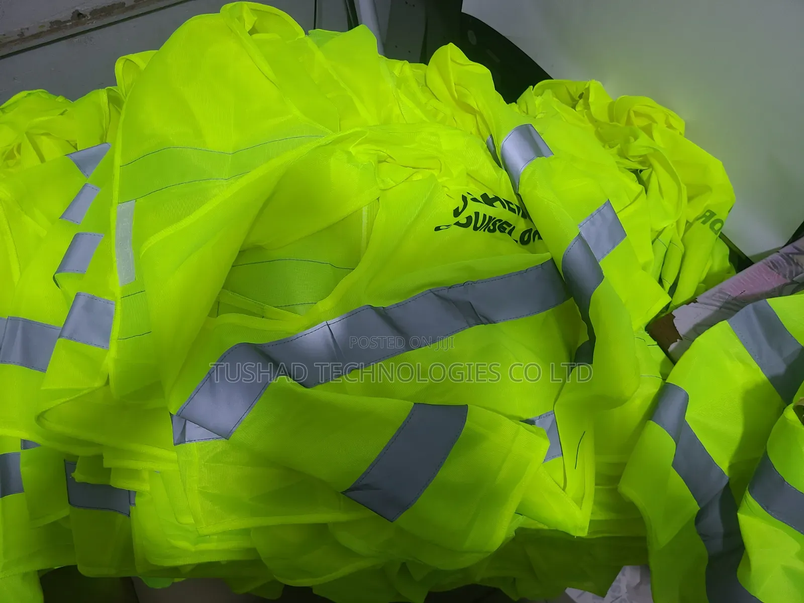 Branded Reflector Vests (Bulk Only - 100+ Pieces)