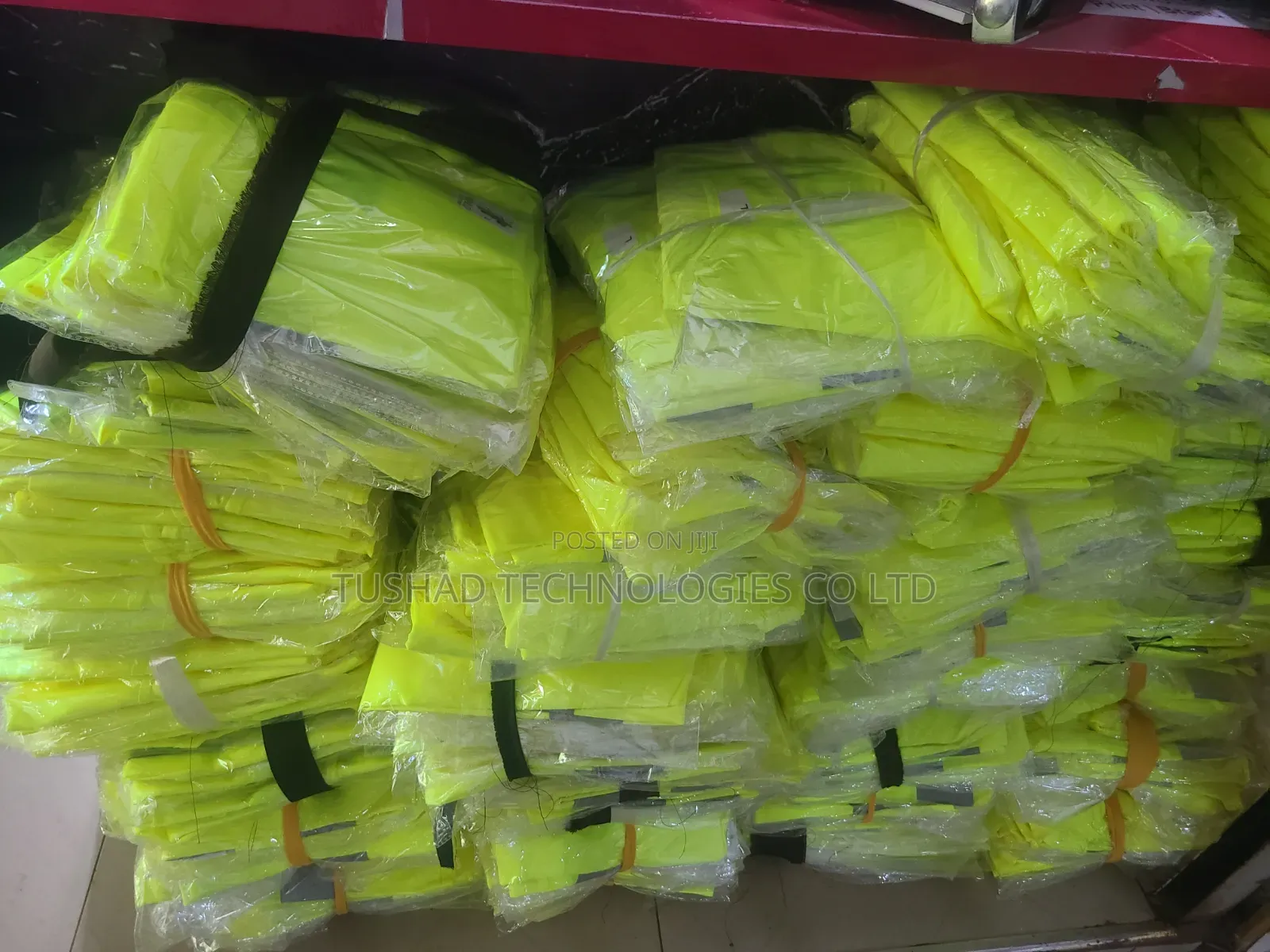 Branded Reflector Vests (Bulk Only - 100+ Pieces)