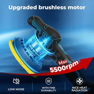 Cordless Car Polisher, 2 * 21V 2.0Ah Rechargeable Batterie