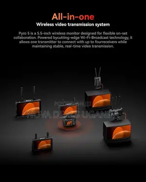 Hollyland Pyro 5 Wireless Video Transmitter Receiver 1300ft Range