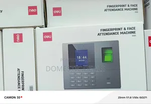 Deli ES161 Fingerprint Face Attendance Machine