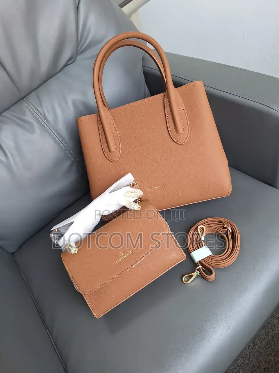 2pcs Chrisbella Medium -Sized Office Bag