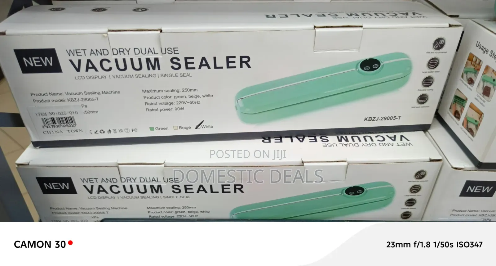 Green Automatic Vacuum Sealer Machine