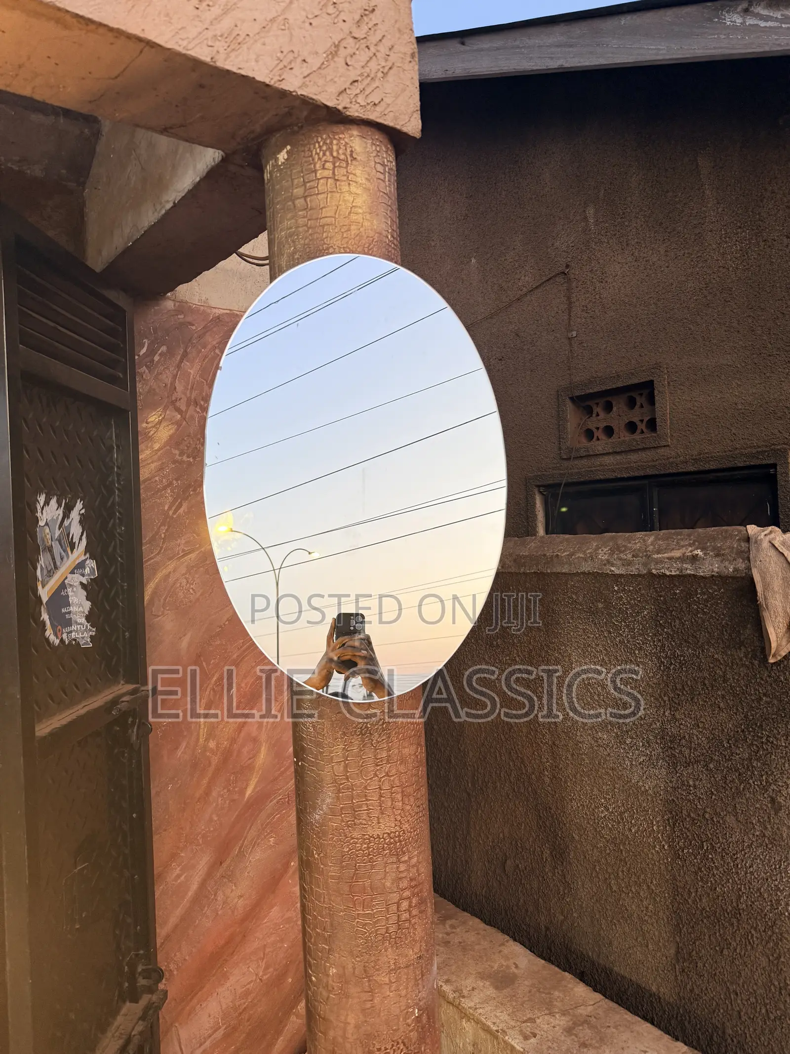 Oval Barth Room Mirror