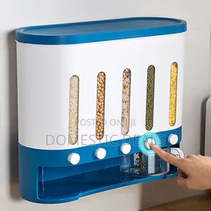 Dry Food Dispenser Container 5 in 1Cereal Storage