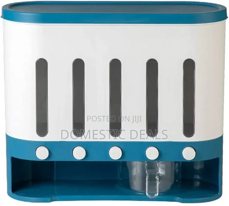 Dry Food Dispenser Container 5 in 1Cereal Storage