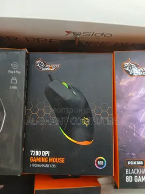 Porodo 7200 DPI Gaming Mouse