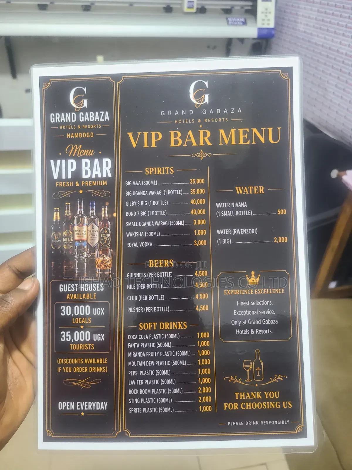 Posters Flyers Menu Printing Laminating