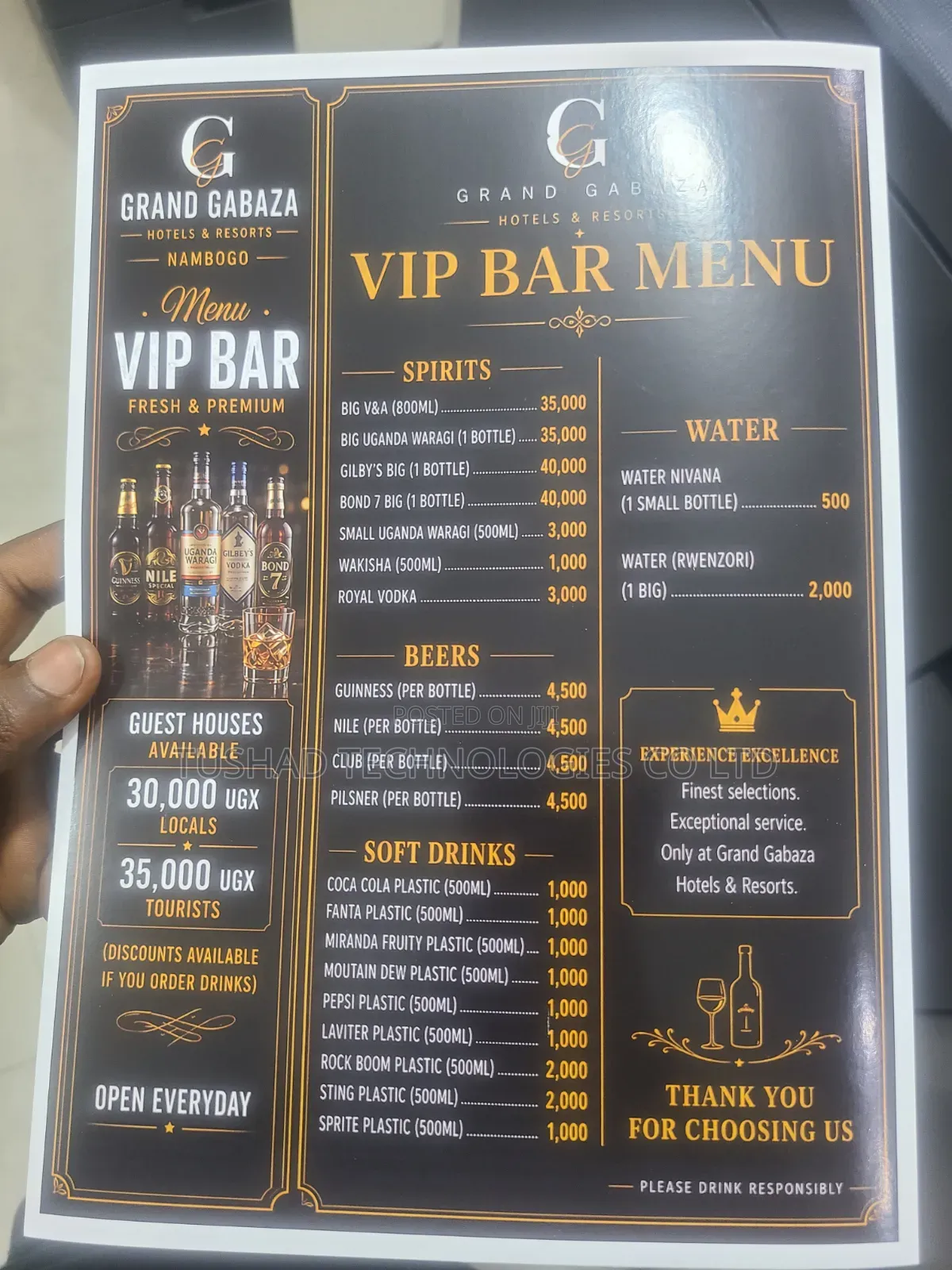 Posters Flyers Menu Printing Laminating