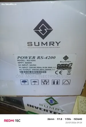 4.2kva/4200va(24volts)wall Mounted Hybrid Inverter Charger.