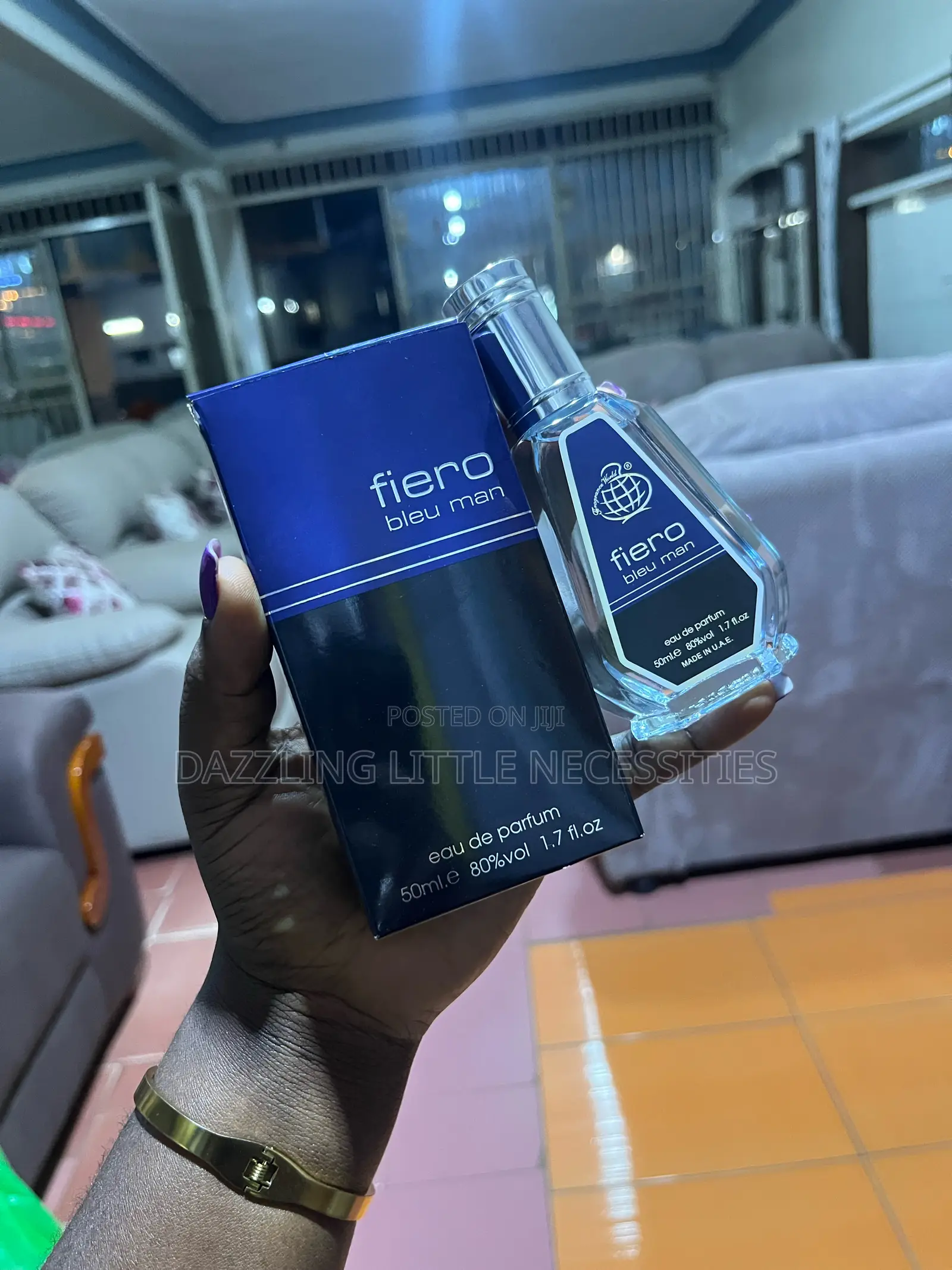 Fiero Bleu Man Perfume for Men - 50mls