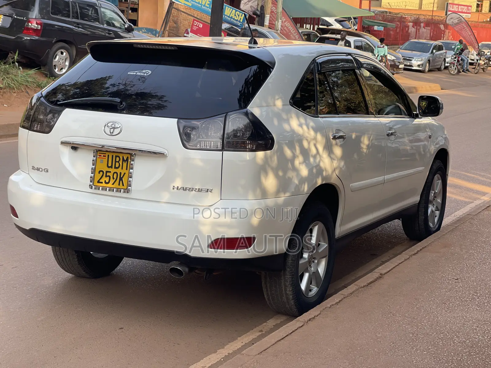 Toyota Harrier 2008 White