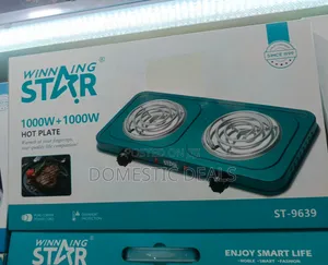 Double Burner Electric Hot Plate