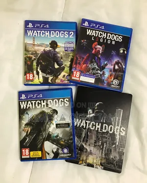 Watch Dogs. All Watch Dogs Games CDs for Playstation 4