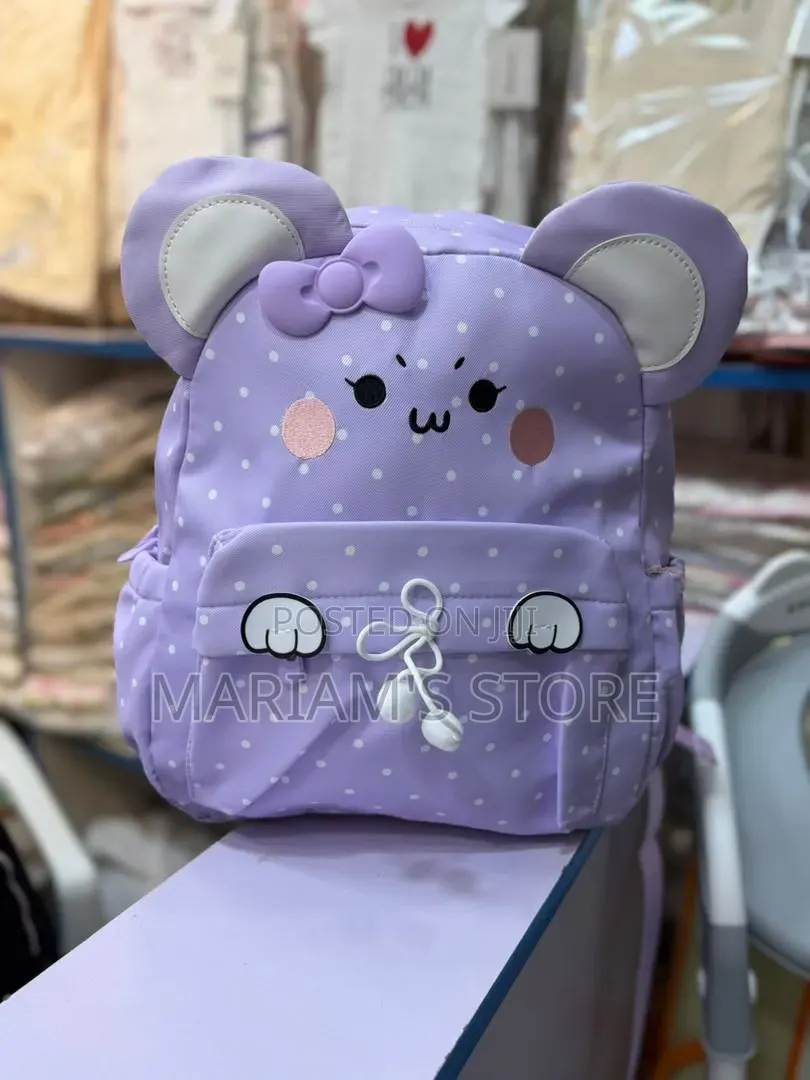 Jewelry Backpack Features a Polka Dot Pattern, Large