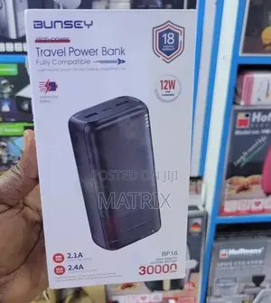 30000mAh 22.5W Travel Power Bank