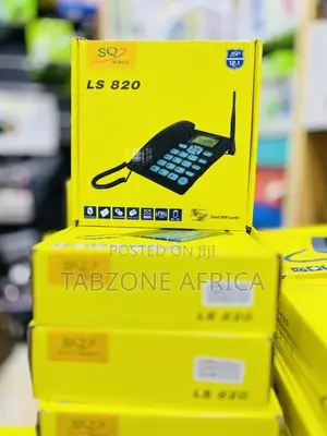 SQ Mobile LS820 Dual SIM GSM Fixed Wireless Desktop Phone