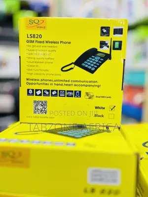 SQ Mobile LS820 Dual SIM GSM Fixed Wireless Desktop Phone