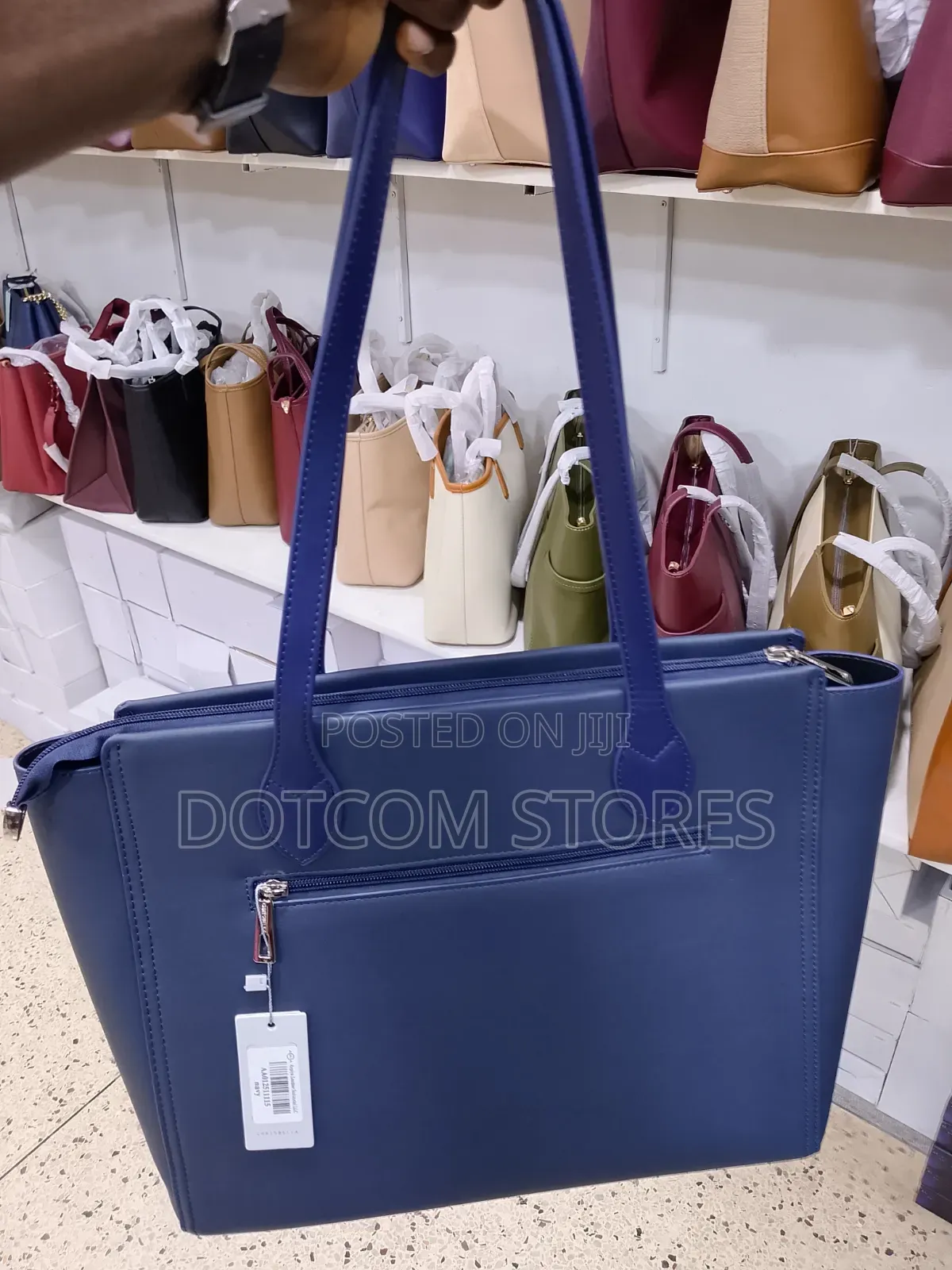 Smooth Leather Chrisbella Tote Bag