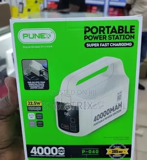 Punex Power Bank Station 40000mAh