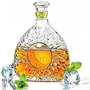 750ML European Style Glass Decanter Storage Container