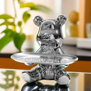 Bear Showpiece for Home, Kitchen, Office , Funcitional as Piggy Bank