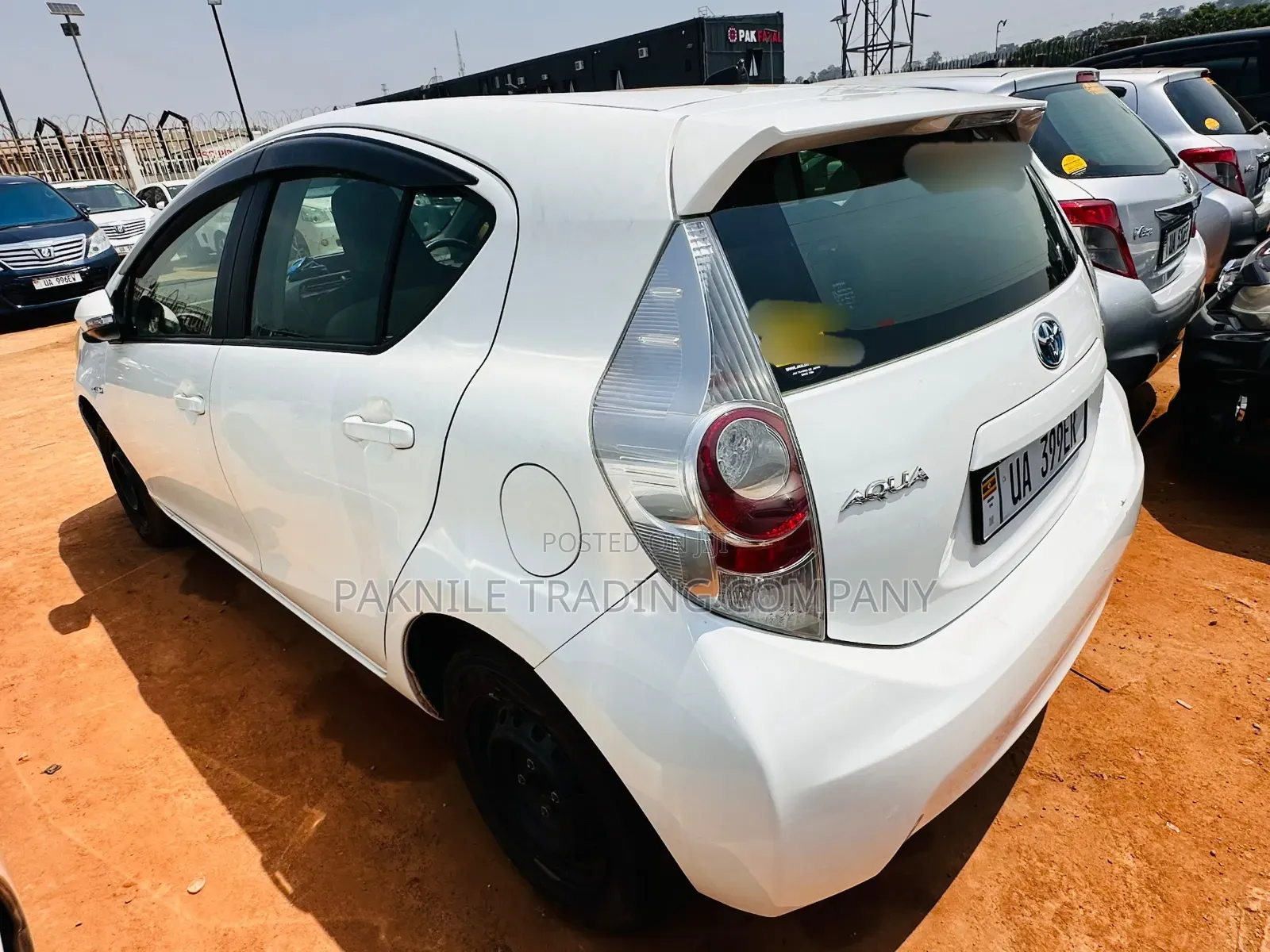Toyota Aqua 2012 White